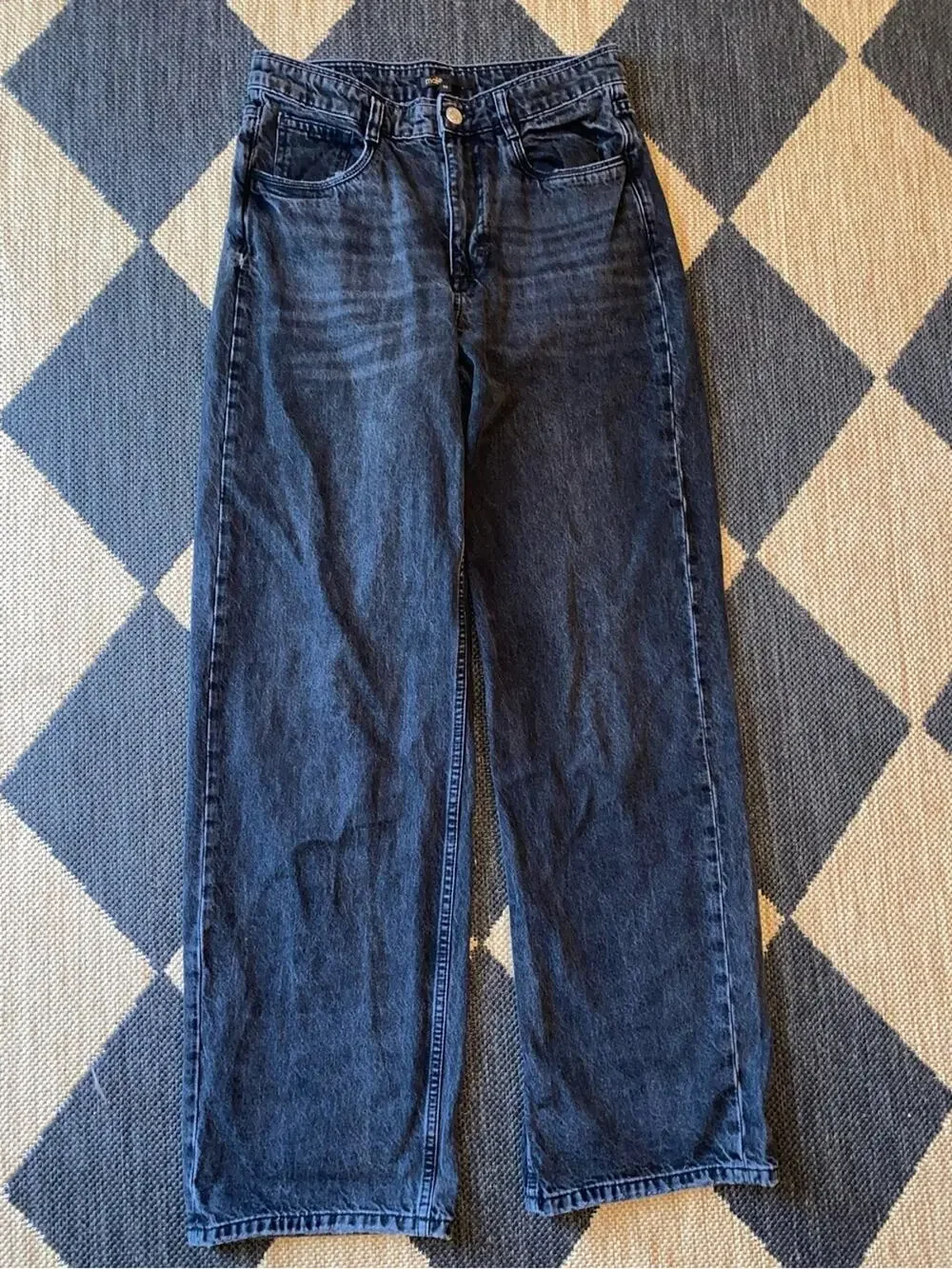 MAJE $510 Black High-waisted loose-fit jeans FR 38 US MED 10
